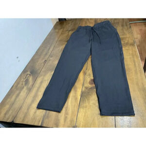 Lululemon Womens Size 6 On The Fly Black Drawstring Joggers